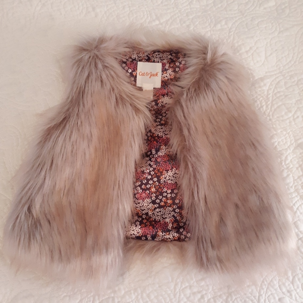 Faux fur jacket 4/5